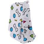 Dog Paw Seamless Pattern Footprint Bone Travelers  Backpack