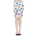 Midi Wrap Pencil Skirt 