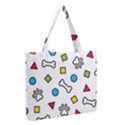 Zipper Medium Tote Bag Front