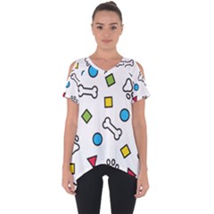 Cut Out Side Drop T-Shirt 