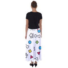 Flared Maxi Skirt 