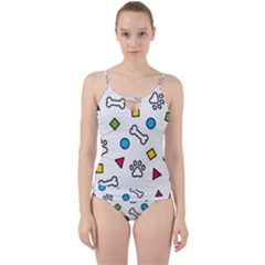 Cut Out Top Tankini Set 