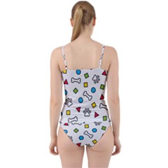Cut Out Top Tankini Set 
