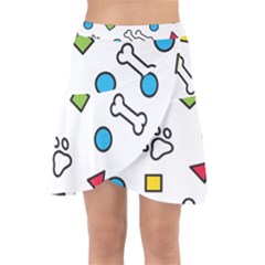 Wrap Front Skirt 