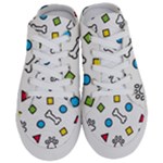 Dog Paw Seamless Pattern Footprint Bone Half Slippers