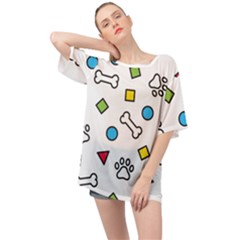 Oversized Chiffon Top 