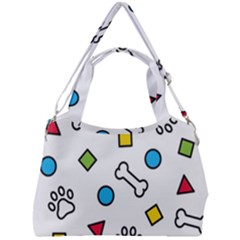 Double Compartment Shoulder Bag 