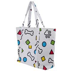 Zip Up Canvas Bag 