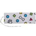 Roll Up Canvas Pencil Holder (M) 