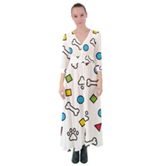 Button Up Maxi Dress 