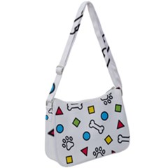 Zip Up Shoulder Bag 