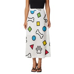Classic Midi Chiffon Skirt 