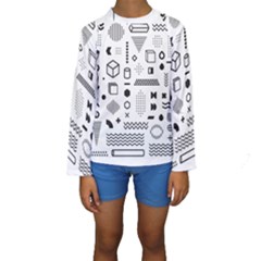 Kids  Long Sleeve Swimwear 