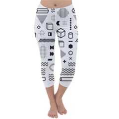 Capri Winter Leggings Front Capri Winter Leggings Front