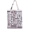 Zipper Classic Tote Bag 