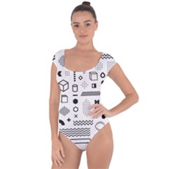 Short Sleeve Leotard  