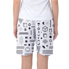 Women s Basketball Shorts Back
