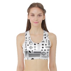 Sports Bra with Border 