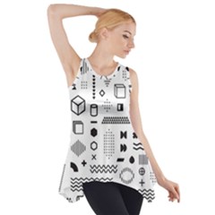 Side Drop Tank Tunic 
