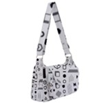 Pattern Hipster Abstract Form Geometric Line Variety Shapes Polkadots Fashion Style Seamless Multipack Bag