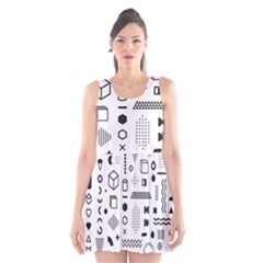 Scoop Neck Skater Dress 