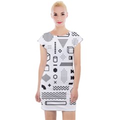 Cap Sleeve Bodycon Dress 