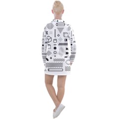 Women s Long Sleeve Casual Dress 