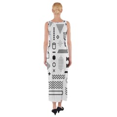 Fitted Maxi Dress 
