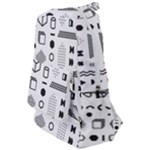 Pattern Hipster Abstract Form Geometric Line Variety Shapes Polkadots Fashion Style Seamless Travelers  Backpack