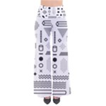 Pattern Hipster Abstract Form Geometric Line Variety Shapes Polkadots Fashion Style Seamless So Vintage Palazzo Pants