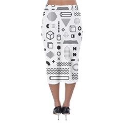 Midi Pencil Skirt 