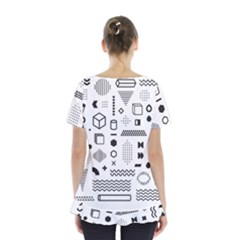 Skirt Hem Sports Top 