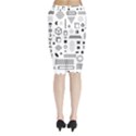 Midi Wrap Pencil Skirt 