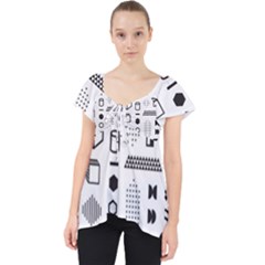 Lace Front Dolly Top 