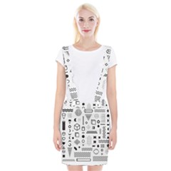 Braces Suspender Skirt 
