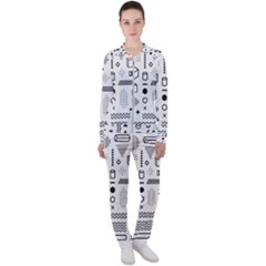 Casual Jacket and Pants Set 
