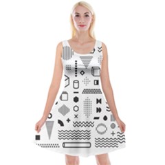 Reversible Velvet Sleeveless Dress 