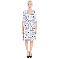 Wrap Up Cocktail Dress 