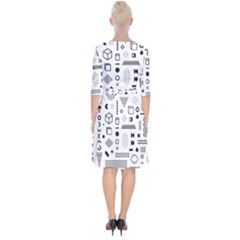 Wrap Up Cocktail Dress 