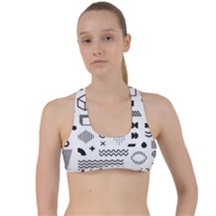 Criss Cross Racerback Sports Bra 