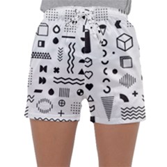 Women s Satin Sleepwear Shorts 