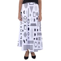Flared Maxi Skirt 