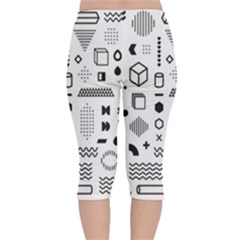 Velvet Capri Leggings  