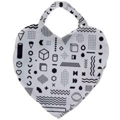 Giant Heart Shaped Tote 