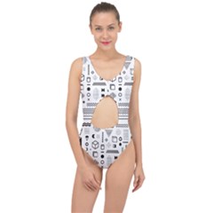 Center Cut Out Swimsuit 