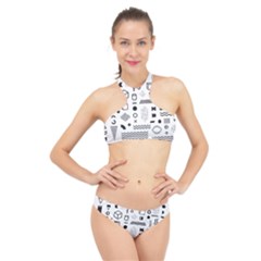 High Neck Bikini Set 