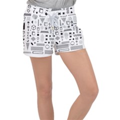 Women s Velour Lounge Shorts 