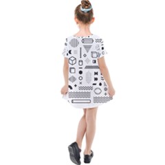Kids  Simple Cotton Dress 