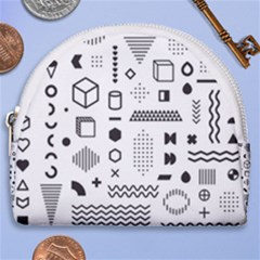 Horseshoe Style Canvas Pouch 