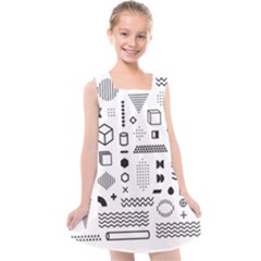 Kids  Cross Back Dress 